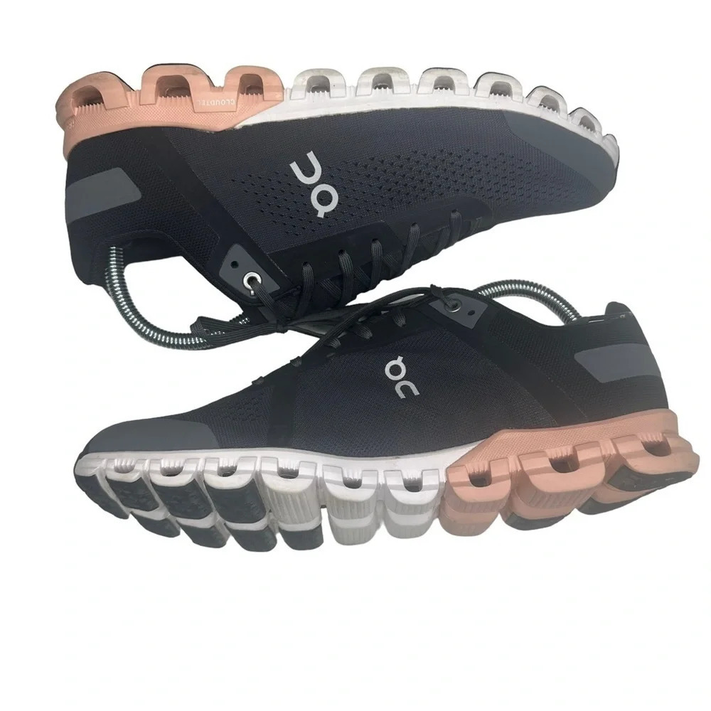 On Women's Cloudflow Running Shoe In Rock/Rose. S… - image 8